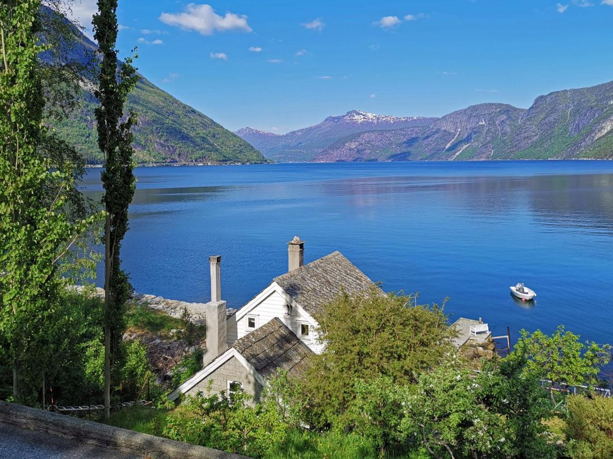 Villa Fjordperlen Eidfjord Exterior foto