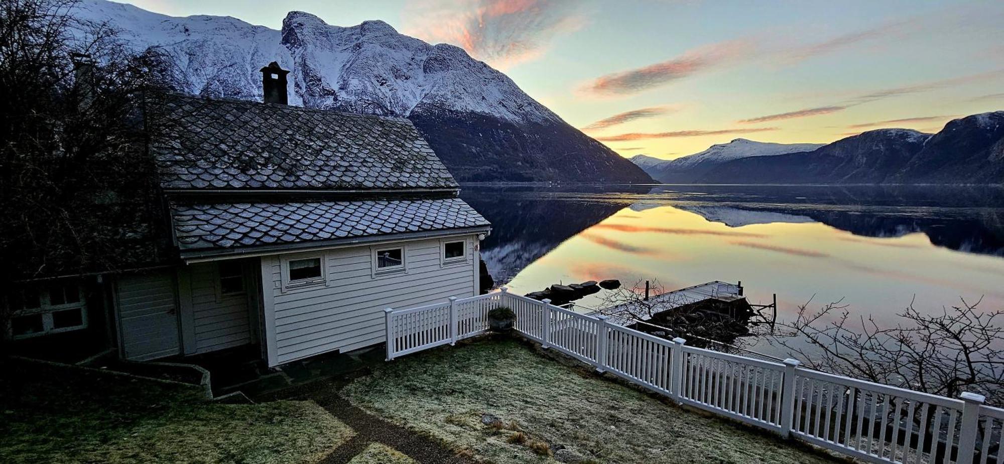 Villa Fjordperlen Eidfjord Exterior foto