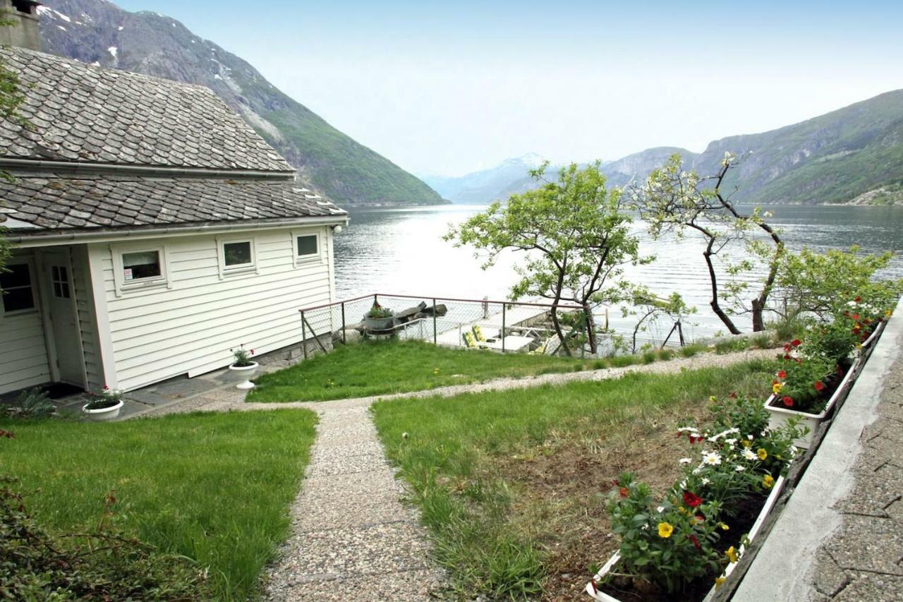 Villa Fjordperlen Eidfjord Exterior foto