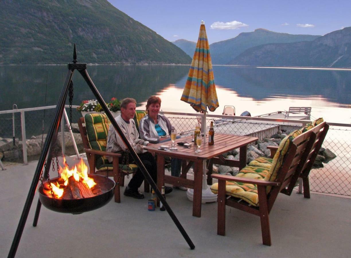 Villa Fjordperlen Eidfjord Exterior foto