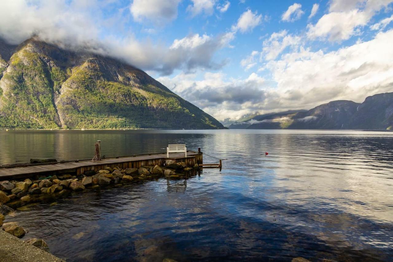 Villa Fjordperlen Eidfjord Exterior foto