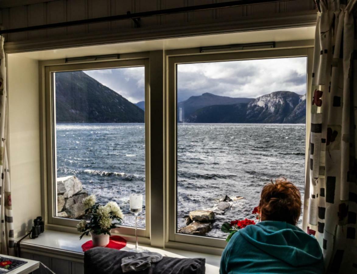 Villa Fjordperlen Eidfjord Exterior foto